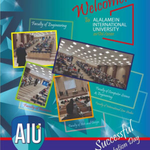 Alamein International University hosted the students in orientation day