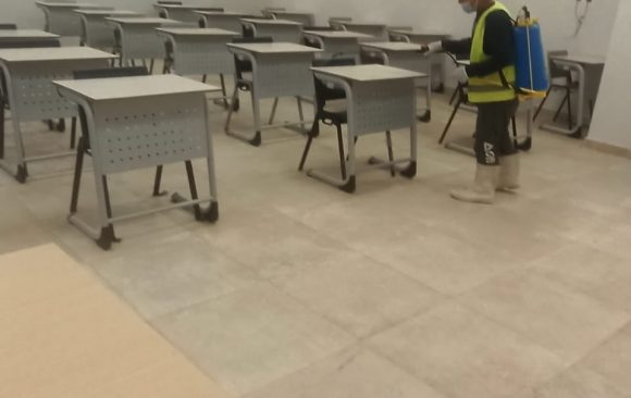 Alamein International University preparations for the second mid term exams of semester 2