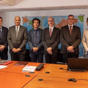 Prof. Dr. Essam Elkordi, President of Alamein International University, visited Jean Moulin University Lyon 3 in France to establish a cooperation program