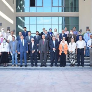 Alamein International University held its first annual party on the occasion of the end of the academic year 2020-2021