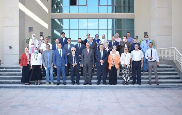 Alamein International University held its first annual party on the occasion of the end of the academic year 2020-2021