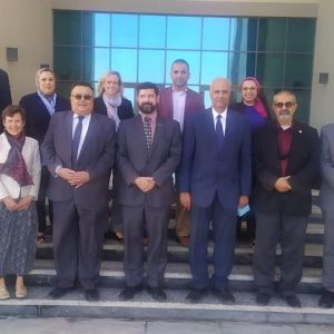 Prof. Dr. Essam ElKordi, President of Alamein International University, received an American delegation from Virginia Tech University – USA
