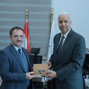 Alamein International University (AIU) received a delegation from Salahaldin International School (SIS)