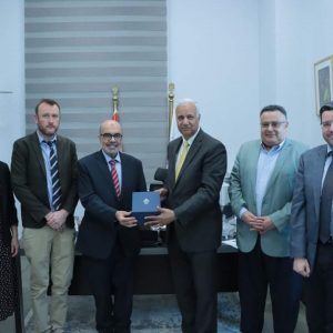 Alamein International University receives a delegation from University of Southampton