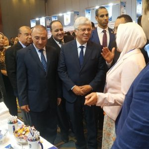 Inauguration of the first educational exhibition of Akhbar Al-Youm Foundation in Alexandria