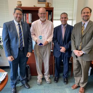 Prof. Dr. Mustafa ElNainay- Dean of the Faculty of Computer Science & Engineering visit to James Madison University