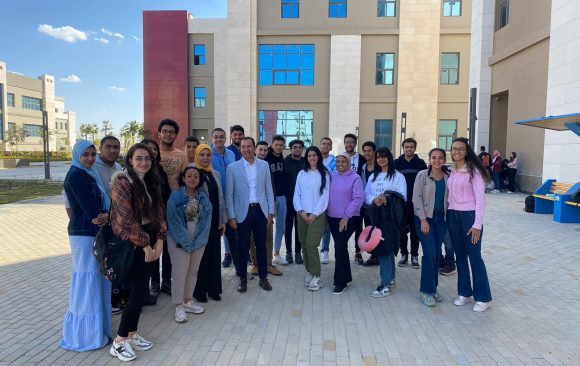 AIU hosts Eng. Mohamed Asser – the HR director of Soyven company