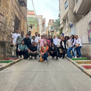 UNESCO Club team at Alamein International University organized a cultural tour for students in Alexandria