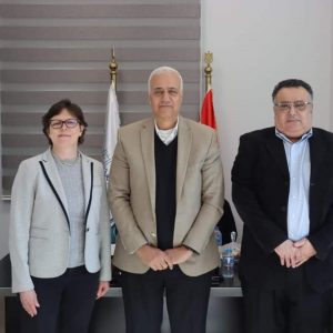 Dr. Anne Claire- Professor of Contemporary History at Sorbonne University visits AIU campus