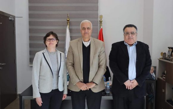 Dr. Anne Claire- Professor of Contemporary History at Sorbonne University visits AIU campus