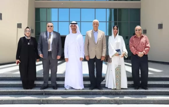 AIU receives a delegation from UAE