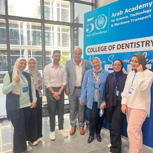 Faculty of Dentistry staff participate in AASTMT- Alamein Summer Dental Congress