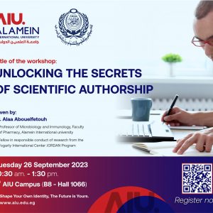“Unlocking the Secrets of Scientific Authorship” workshop