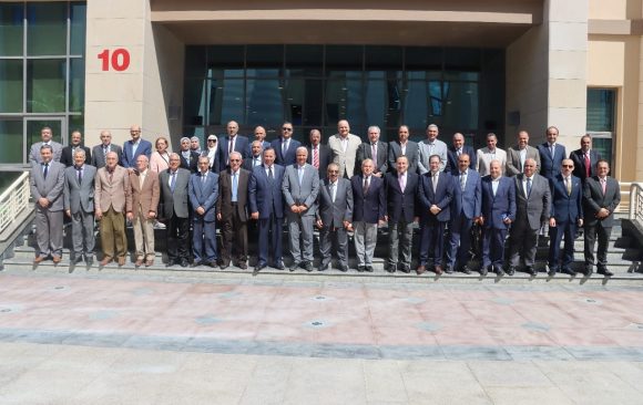 Alamein International University (AIU) hosts a meeting of the Engineering Studies Sector Committee of the Supreme Council of Universities