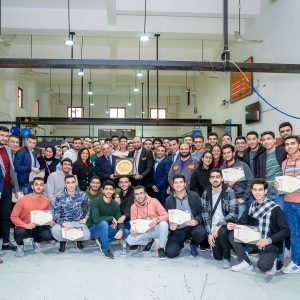 Faculty of Engineering students visit Egyptian Company for the Development of Educational Technologies and Technology “BEDO”