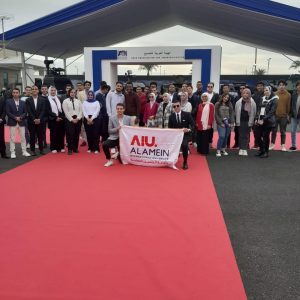 AIU Students visit third exhibition of defense industries (EDEX-2023)