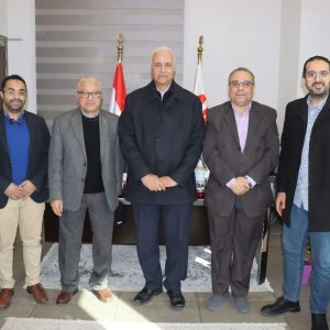 Prof. Dr. Ahmed El-Sawi visits AIU campus