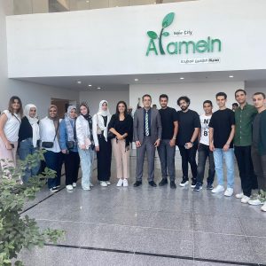 AIU Students Participate in Advanced Architectural Symposium at New Alamein City Authority