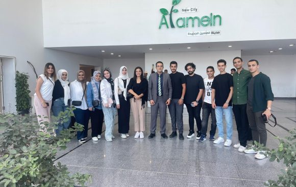 AIU Students Participate in Advanced Architectural Symposium at New Alamein City Authority