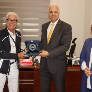 Alamein International University Hosts Prof. Aimme Zayed for a Distinguished Lecture for the Faculty of Arts and Design Students