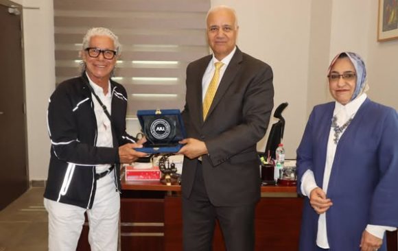 Alamein International University Hosts Prof. Aimme Zayed for a Distinguished Lecture for the Faculty of Arts and Design Students