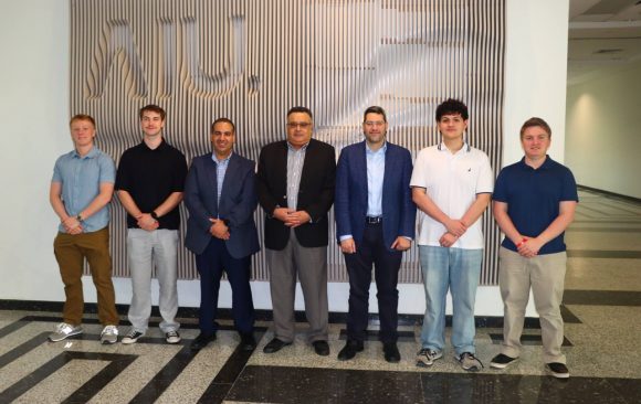 Alamein International University Welcomes a Delegation from James Madison University to Strengthen Academic Cooperation